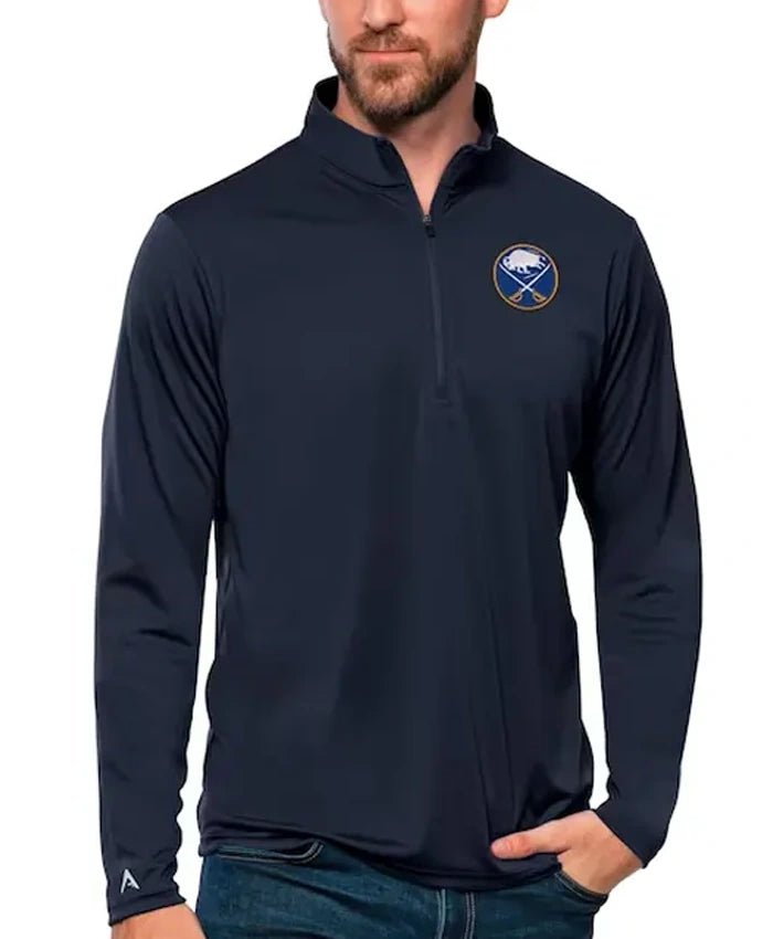 NHL Team Buffalo Sabres Pullover Navy Blue Jacket