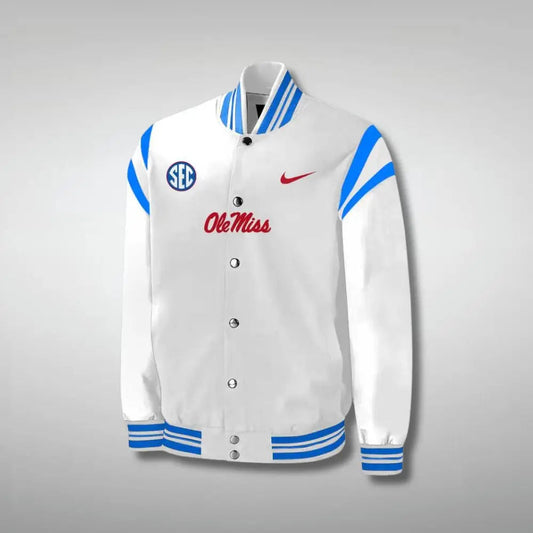 Ole Miss Rebels Football 2024 Baseball Jacket