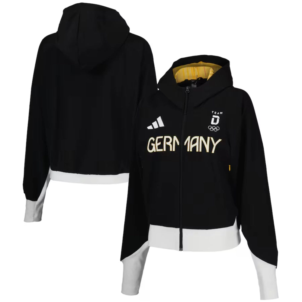 Olympics Germany Black Jacket