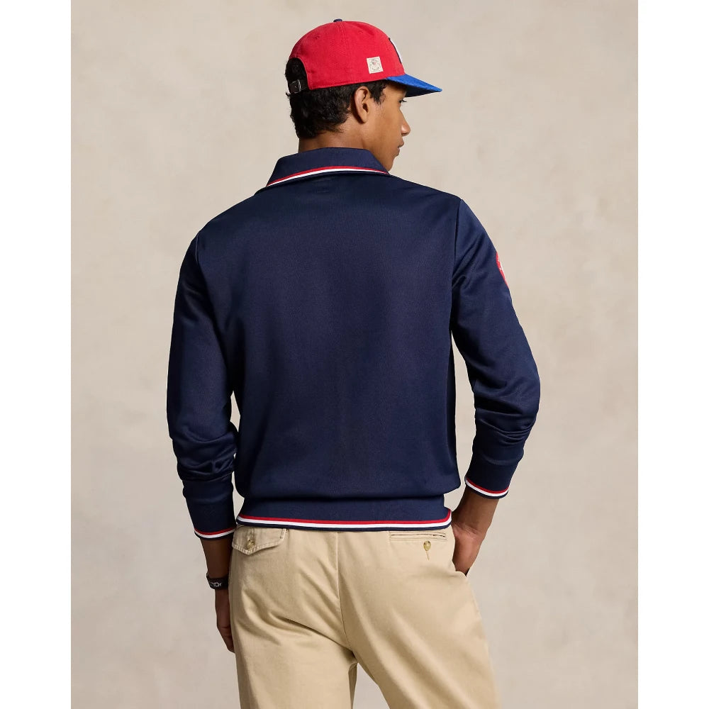 Navy Blue Paris Olympics 2024 Team USA Track Jacket