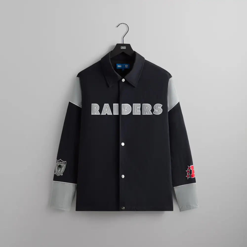 Kith and 47 NFL Raiders Kieran Coaches Jacket