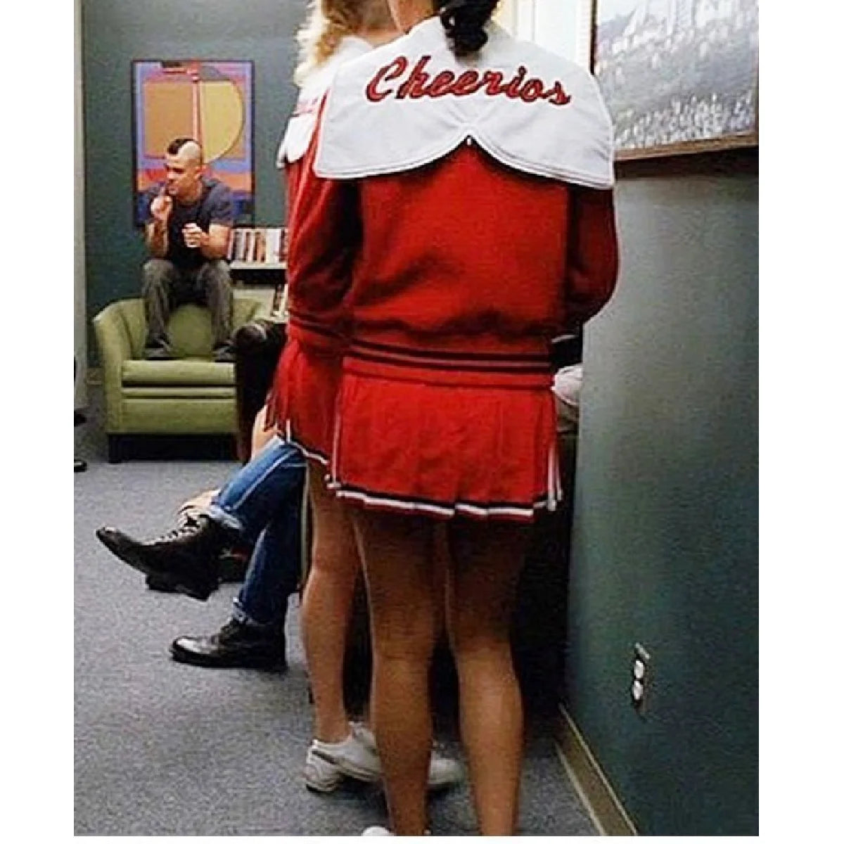 Red Cheerios Jacket