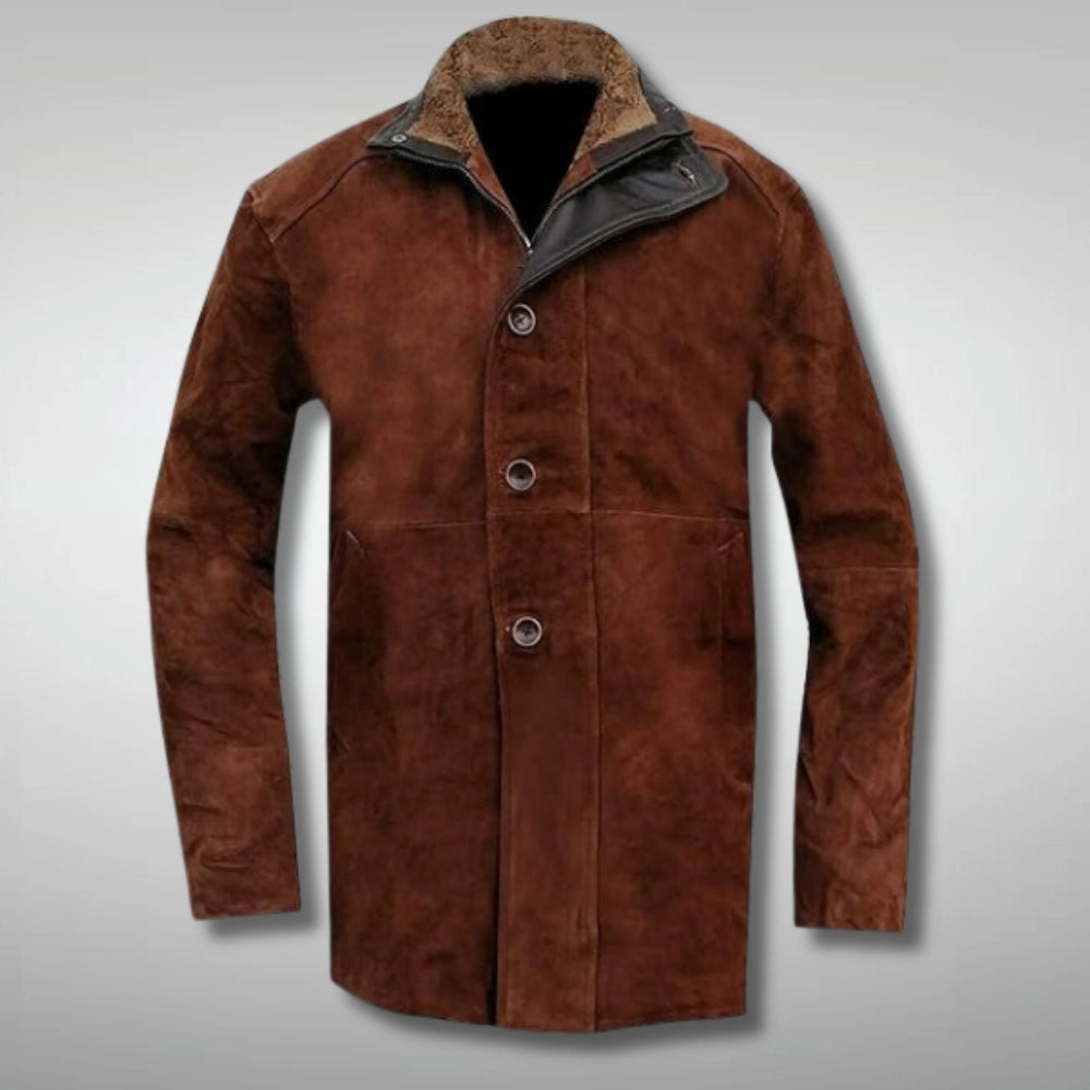 Robert Taylor Longmire Sheriff Suede Coat