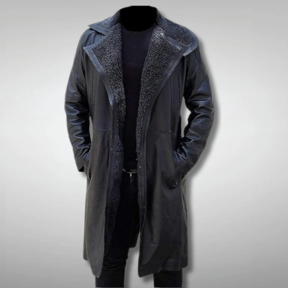 Bladerunner Black Long Coat