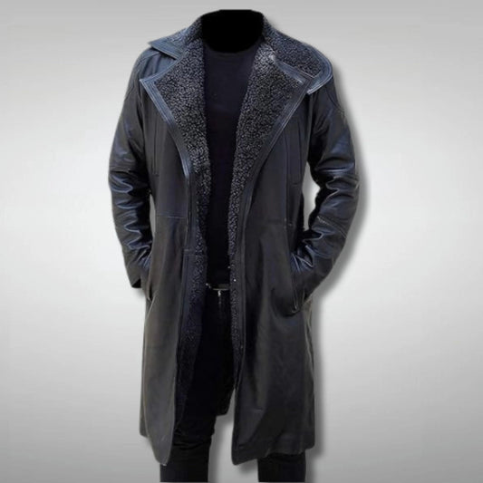 Bladerunner Black Long Coat