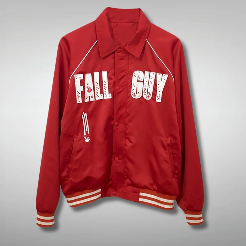 Ryan Gosling SXSW 2024 Fall Guy Red Bomber Jacket
