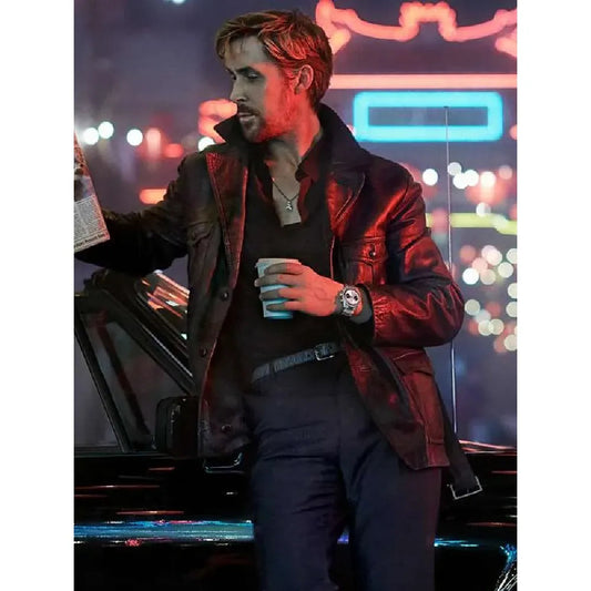 Ryan Gosling Vintage Leather Jacket