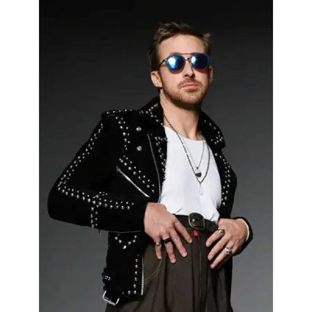 SNL Ryan Gosling Studded Jacket