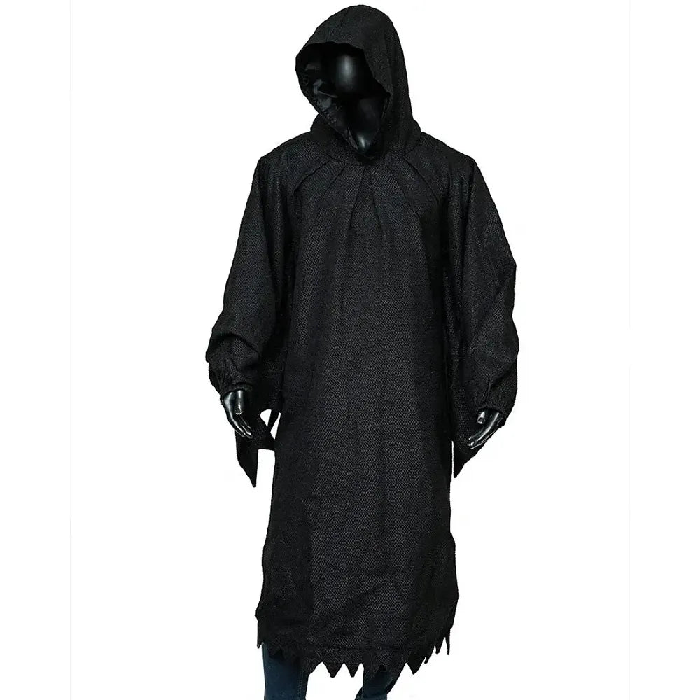 Ghost hooded Halloween coat
