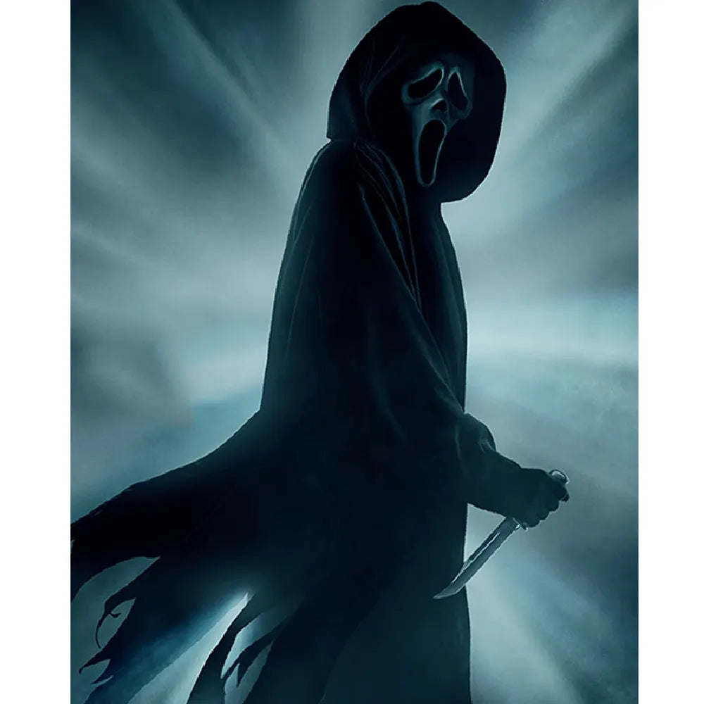 Ghost hooded coat Halloween
