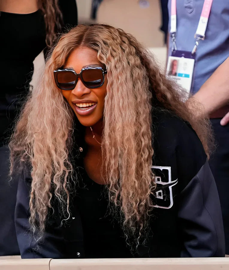 Serena Williams Paris Olympics 2024 Varsity Jacket