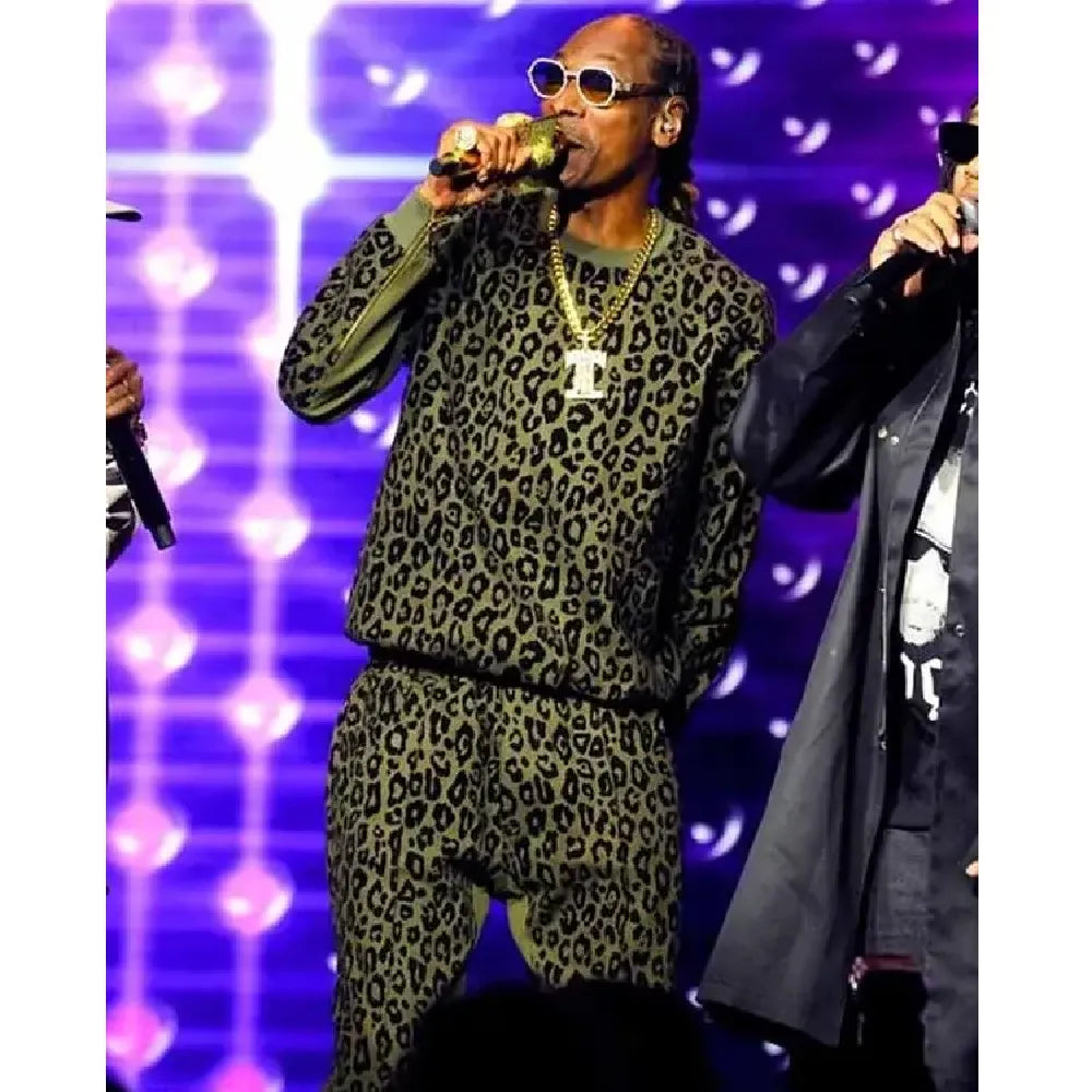 Snoop Dogg Leopard Print Tracksuit

