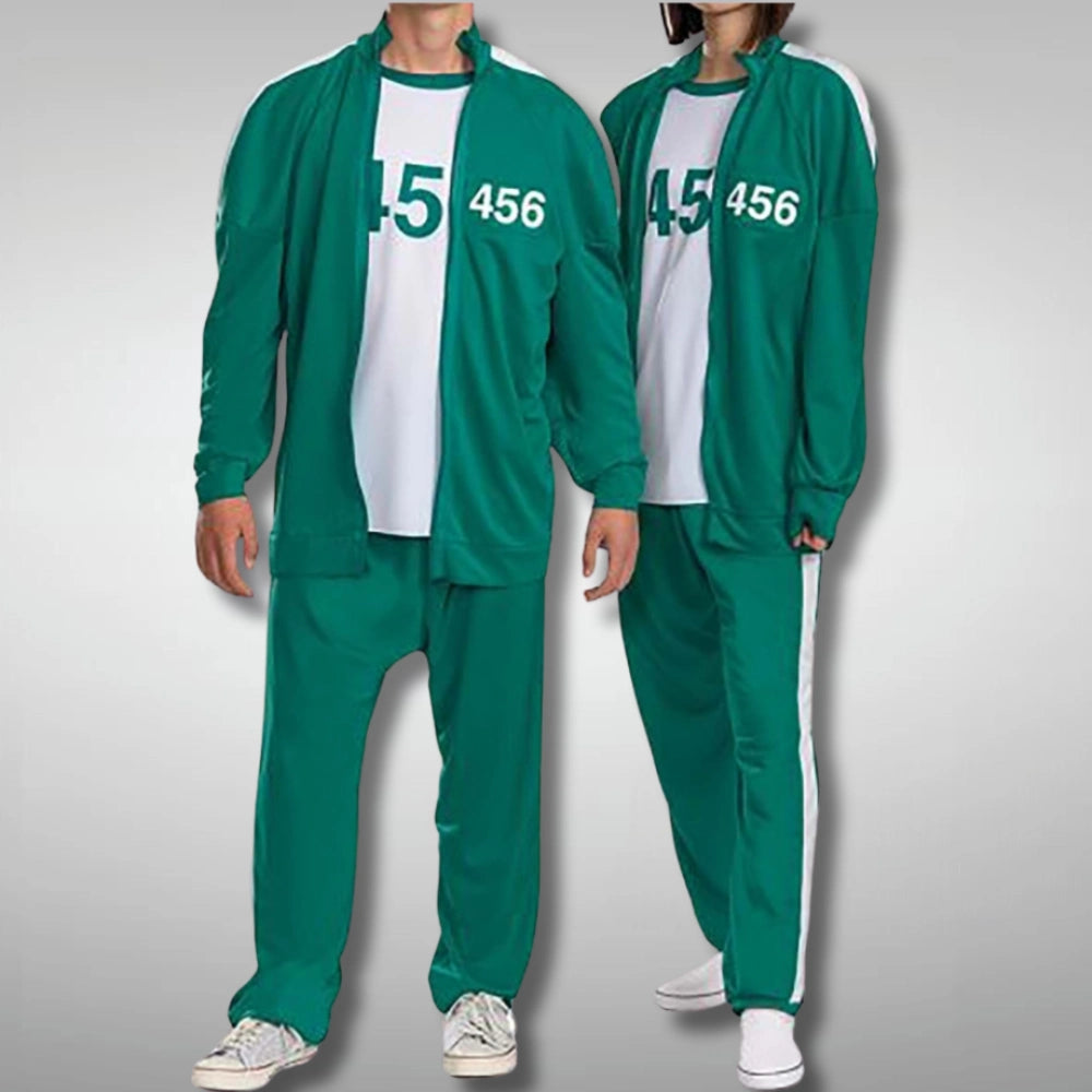 green adidas tracksuit squid game
