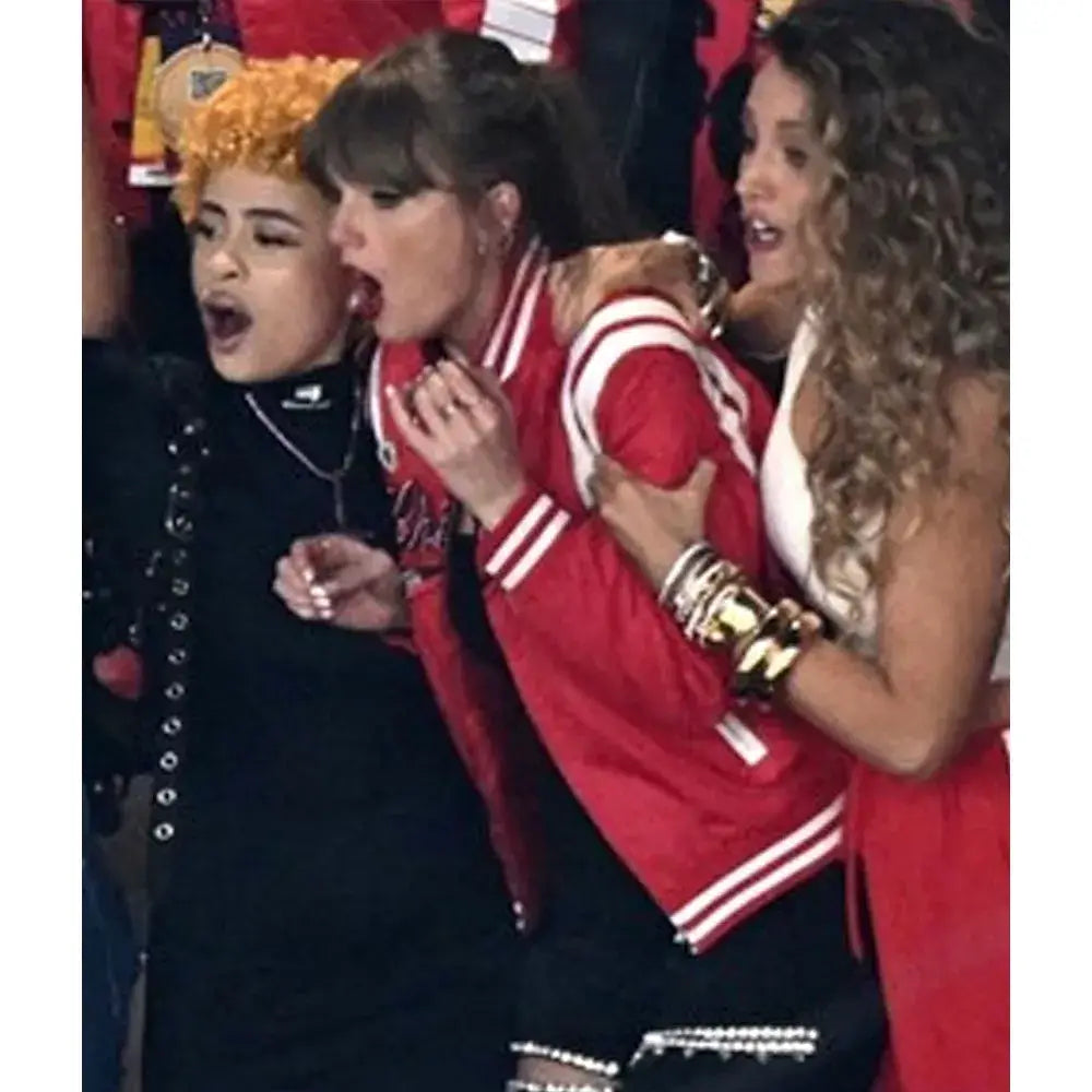 Taylor Swift Chiefs 2024 Red Jacket
