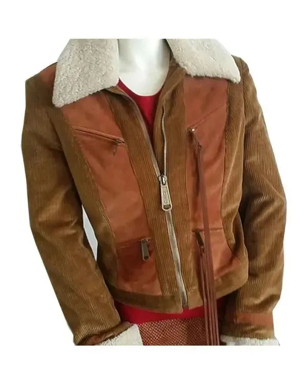 Lana Lang Cushing sherpa jacket
