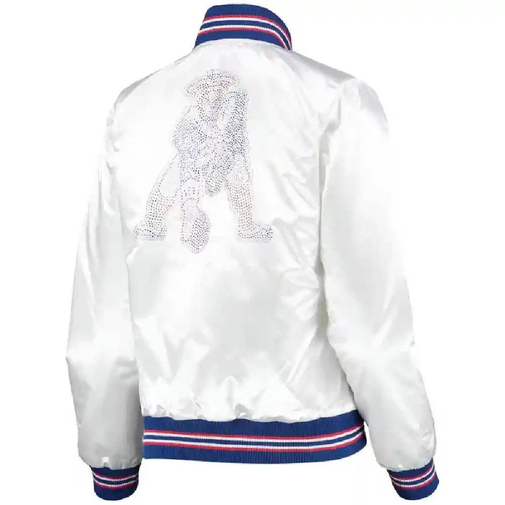 NFL Tammy New England Patriots Satin Jacket
