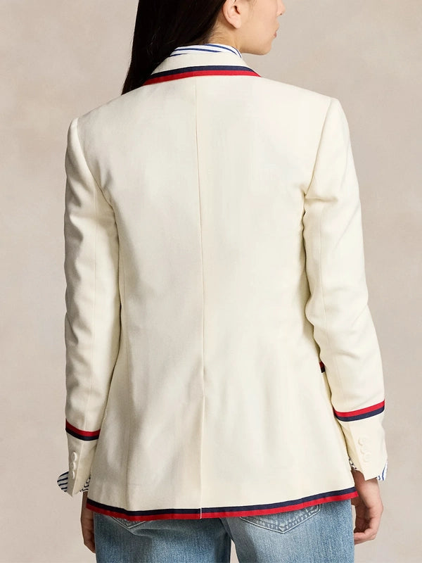 Paris-2024-Olympic-Team-USA-Flagbearer-White-Uniform-Blazer