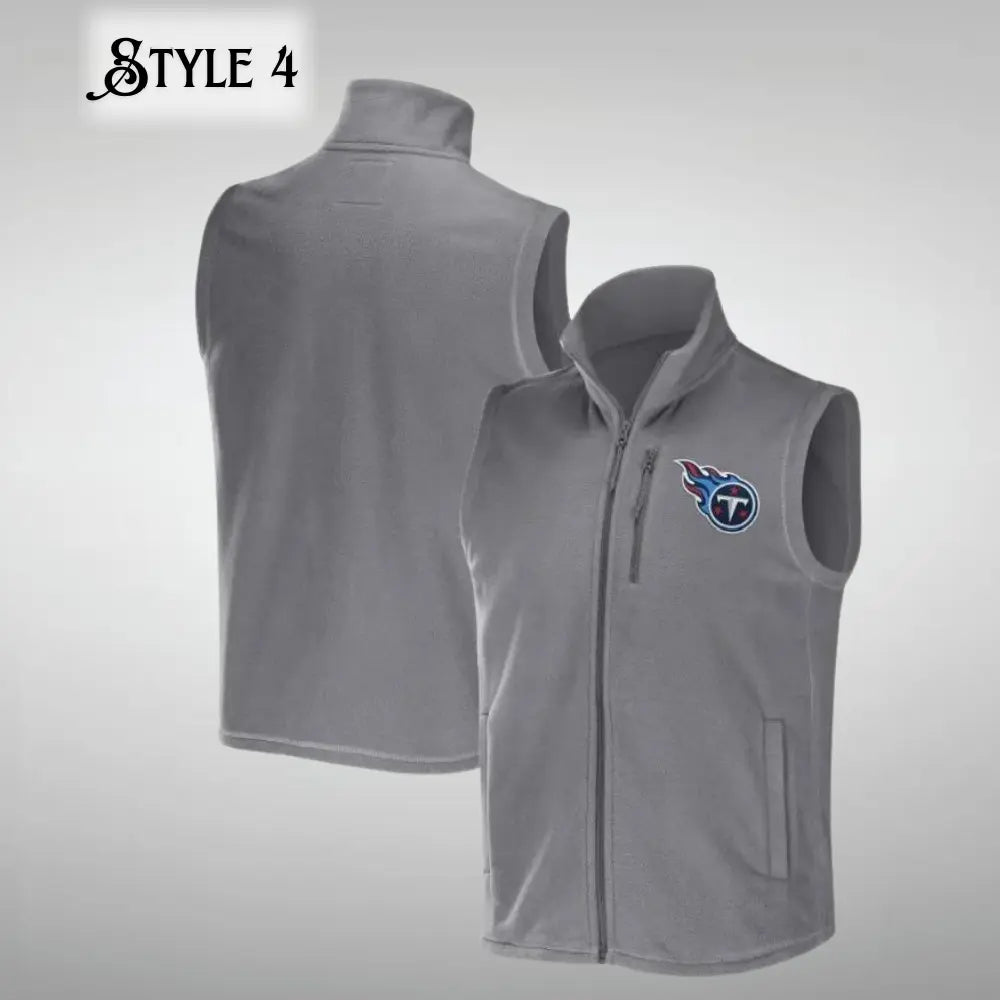 Grey Tennessee Titans Vest