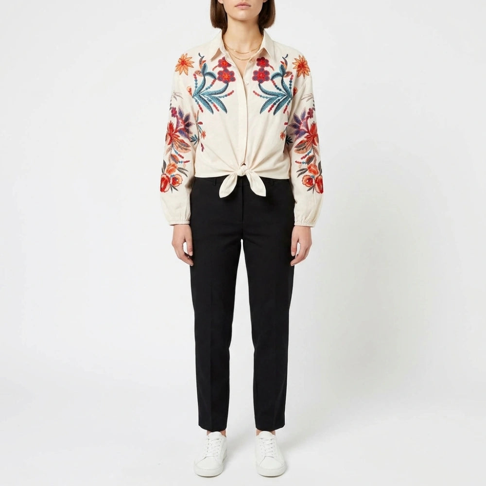 A Castle of Our Own 2026 Erica Cerra Floral Blouse