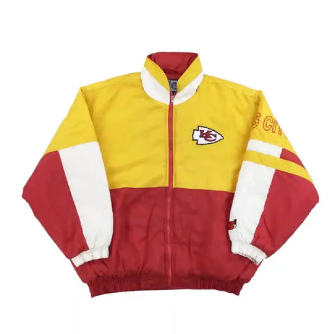 Aaron Kansas City Chiefs Colorblock Full Zip Jacket