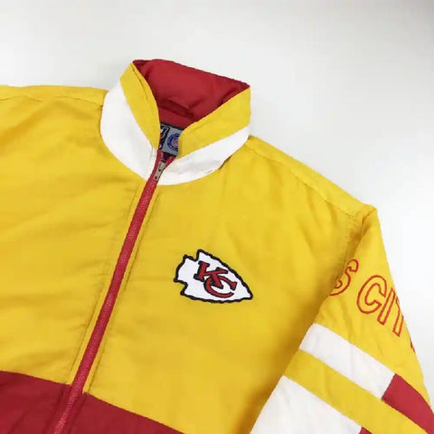 Aaron Kansas City Chiefs Colorblock Full Zip Jacket