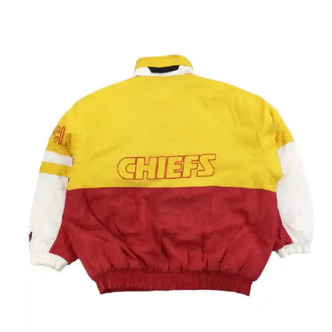 Aaron Kansas City Chiefs Colorblock Full Zip Jacket