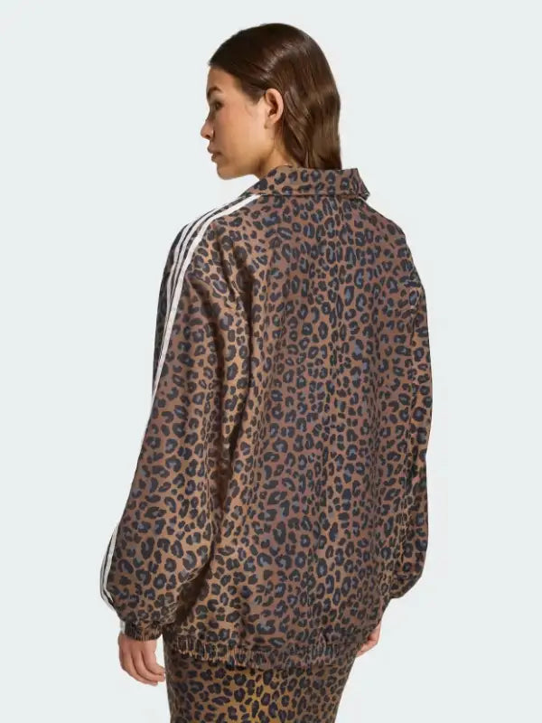 Adidas-Leopard-Firebird-Oversized-Tracktop-Jacket-Brown