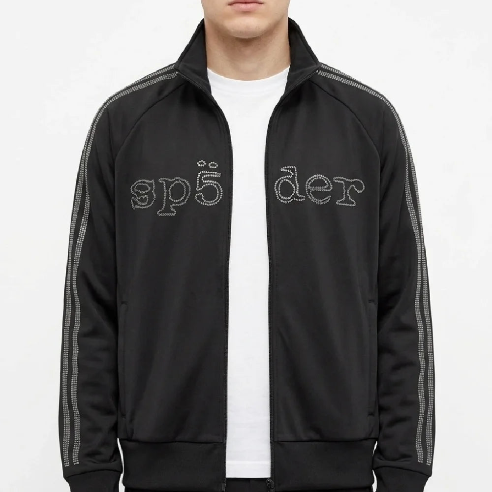 Adidas x Sp5der Rhinestone Tracksuit