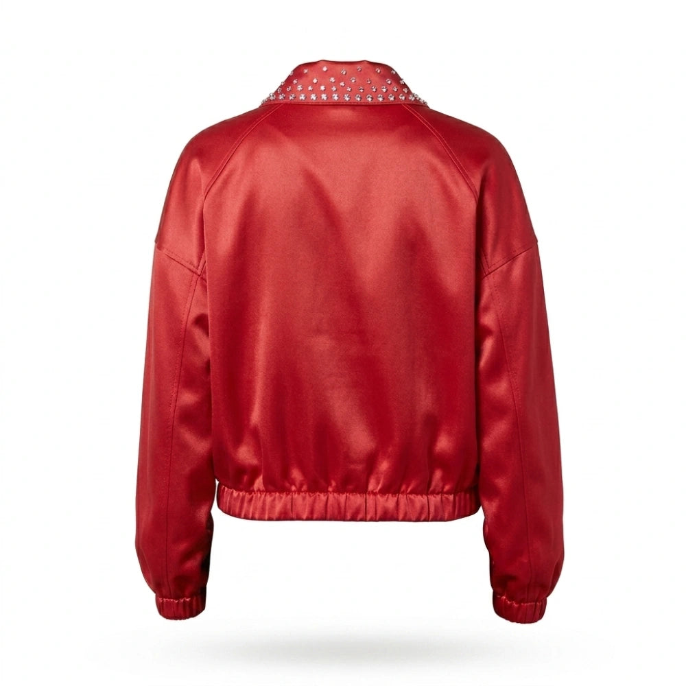 Alanis Morissette 2026 FIFA World Cup Red Studded Jacket