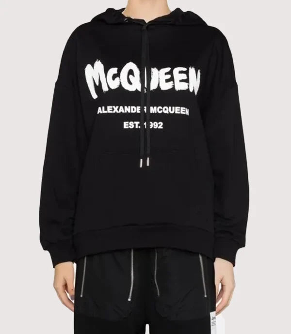 Alexander-Mcqueen-Hoodie-Black