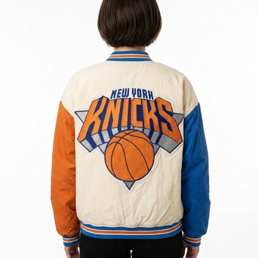 Anne Hathaway Knicks Varsity Jacket