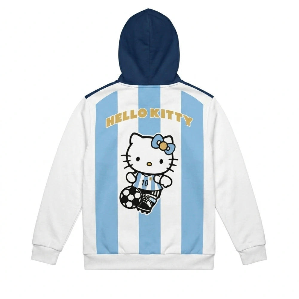Argentina Soccer Hello Kitty World Cup Hoodie