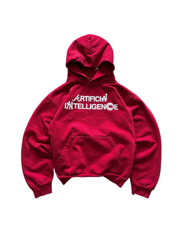 Artificial-Intelligence-Hoodie-Red