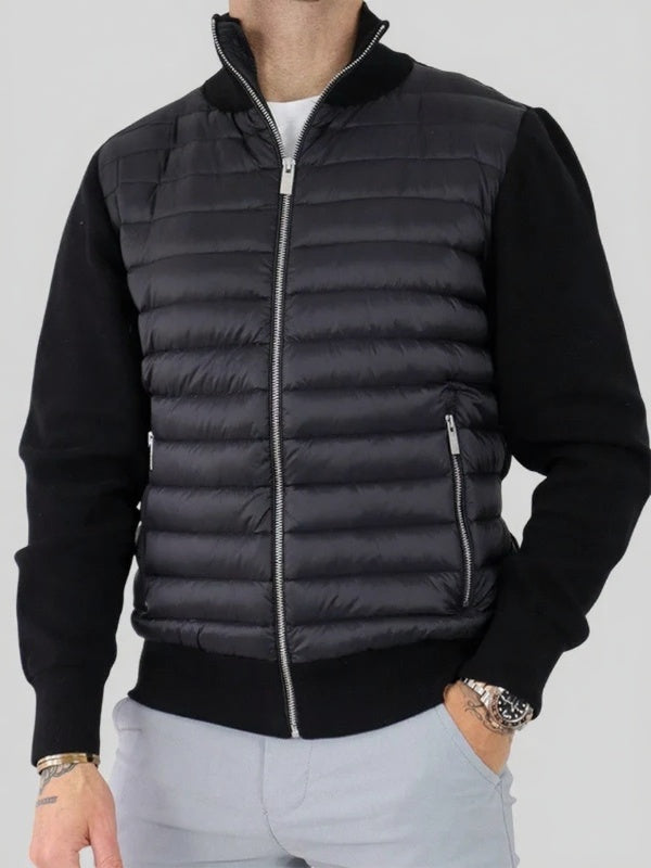 Arveilo_Velino_Hybrid_Jacket_Black