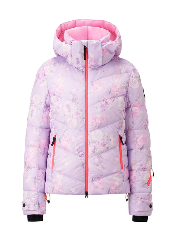 BOGNER-FireIce-x-LoveShackFancy-Saelly-Ski-Purple-Puffer-Jacket