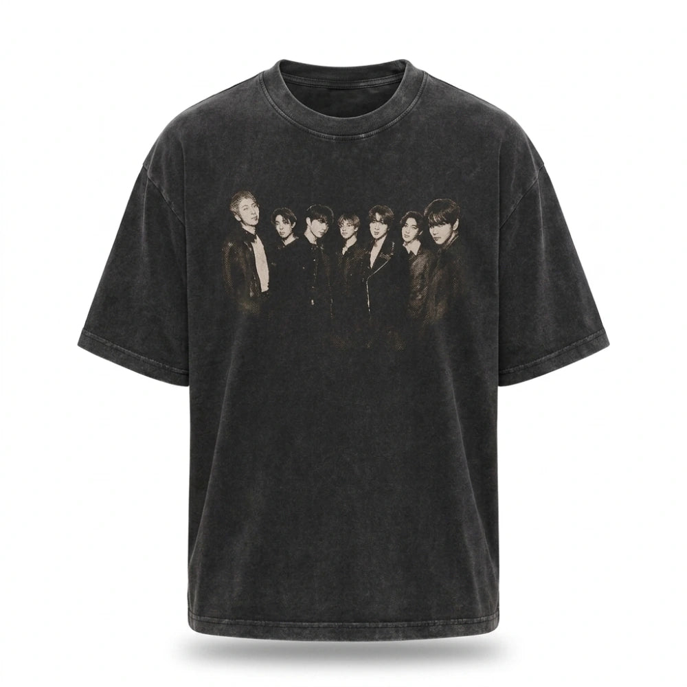 BTS Arirang World Tour Black Photo T-Shirt