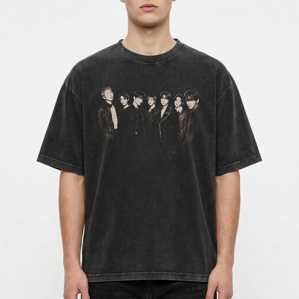 BTS Arirang World Tour Black Photo T-Shirt