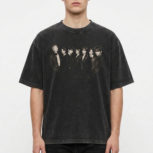 BTS Arirang World Tour Black Photo T-Shirt