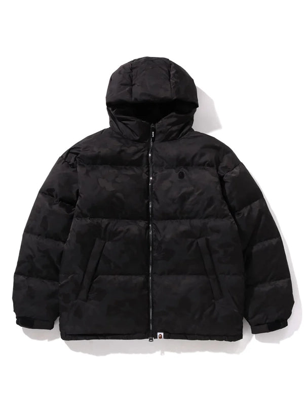 Bape-Solid-Camo-Jacquard-Down-Jacket-Black