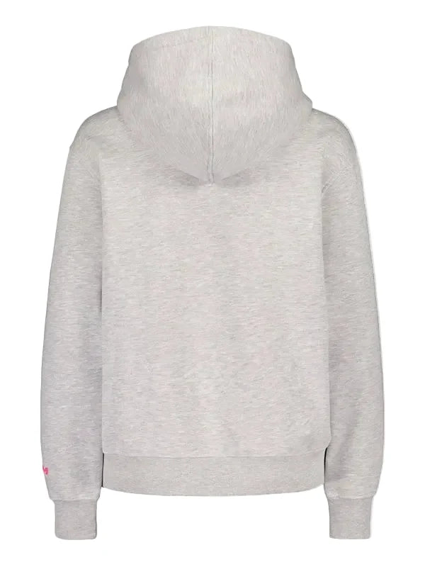 Barbie x CCM 2026 Grey Embroidered Adult Fleece Pullover Hoodie