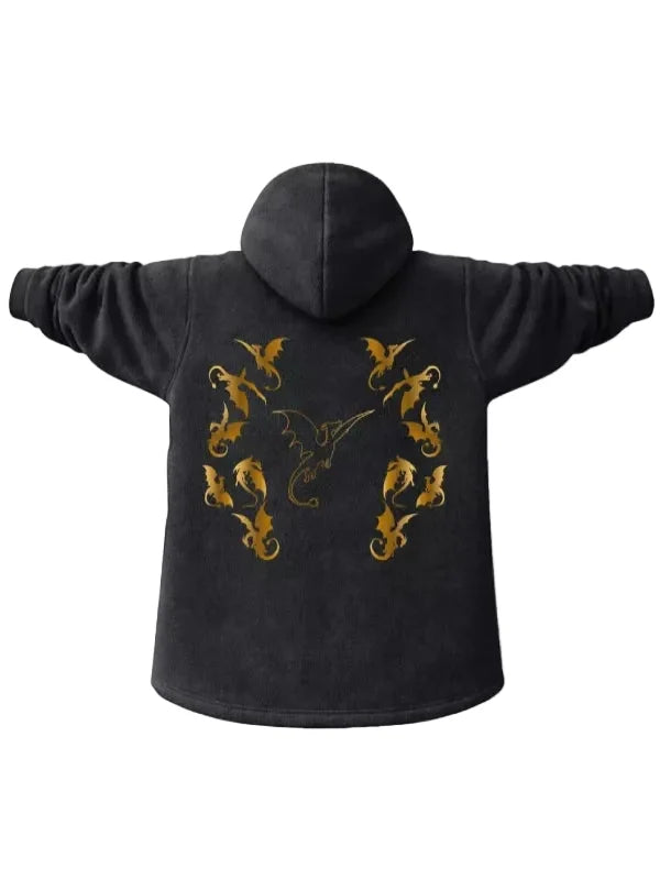 Basgiath War College inspired grey pullover hoodie