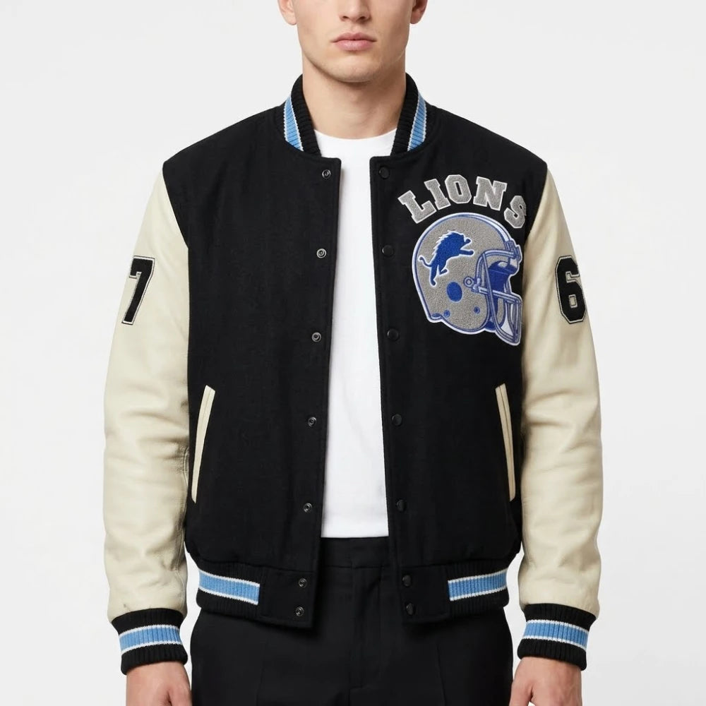 Buy Beverly Hills Cop Axel Foley Detroit Lions Jacket