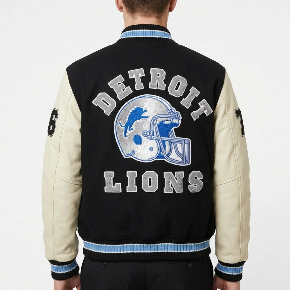 Beverly Hills Cop Axel Foley Detroit Lions Jacket