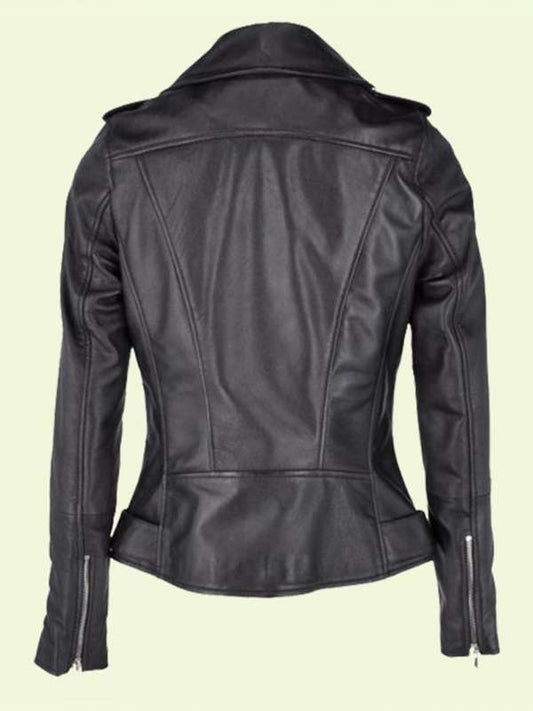 Black Biker Jacket For Women’s