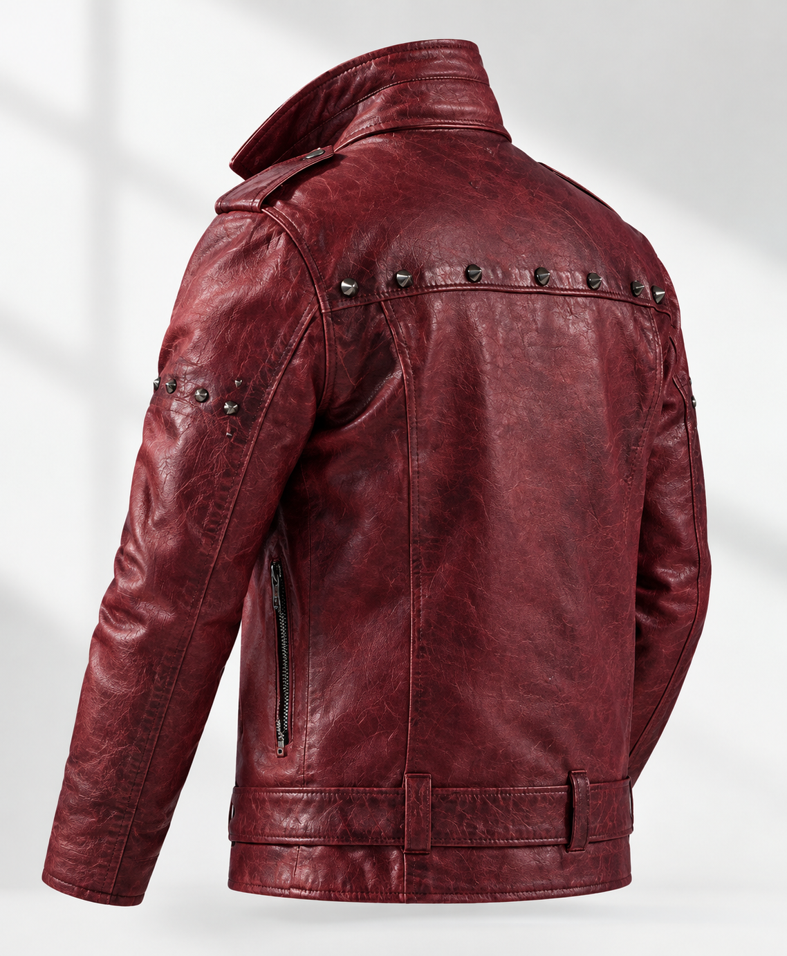 American Idol 2026 Billy Idol Red Leather Jacket