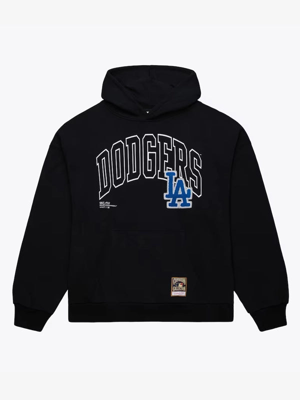 Black-Los-Angeles-Dodgers-Logo-Over-Pullover-Hoodie