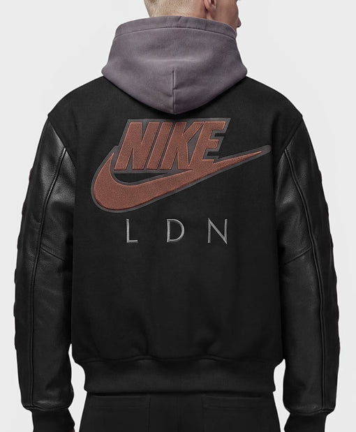 Nike x Jordan London Black Varsity Jacket