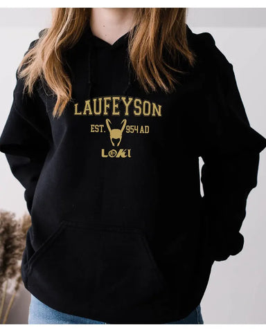 Black Laufeyson Hoodie