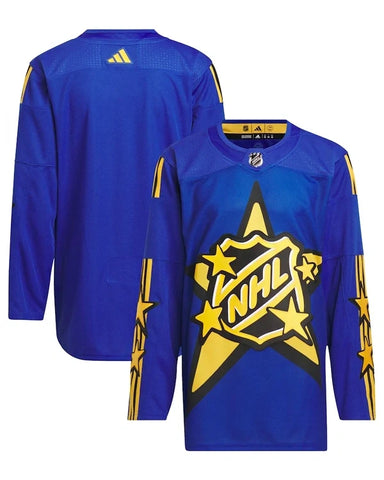 Blue Justin Bieber NHL All Star Jersey