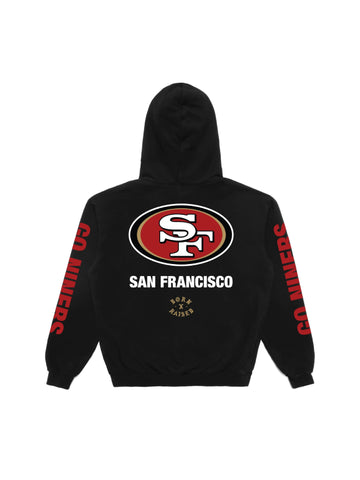 Born-x-Raised-49ers-Classic-Hoodie-Black